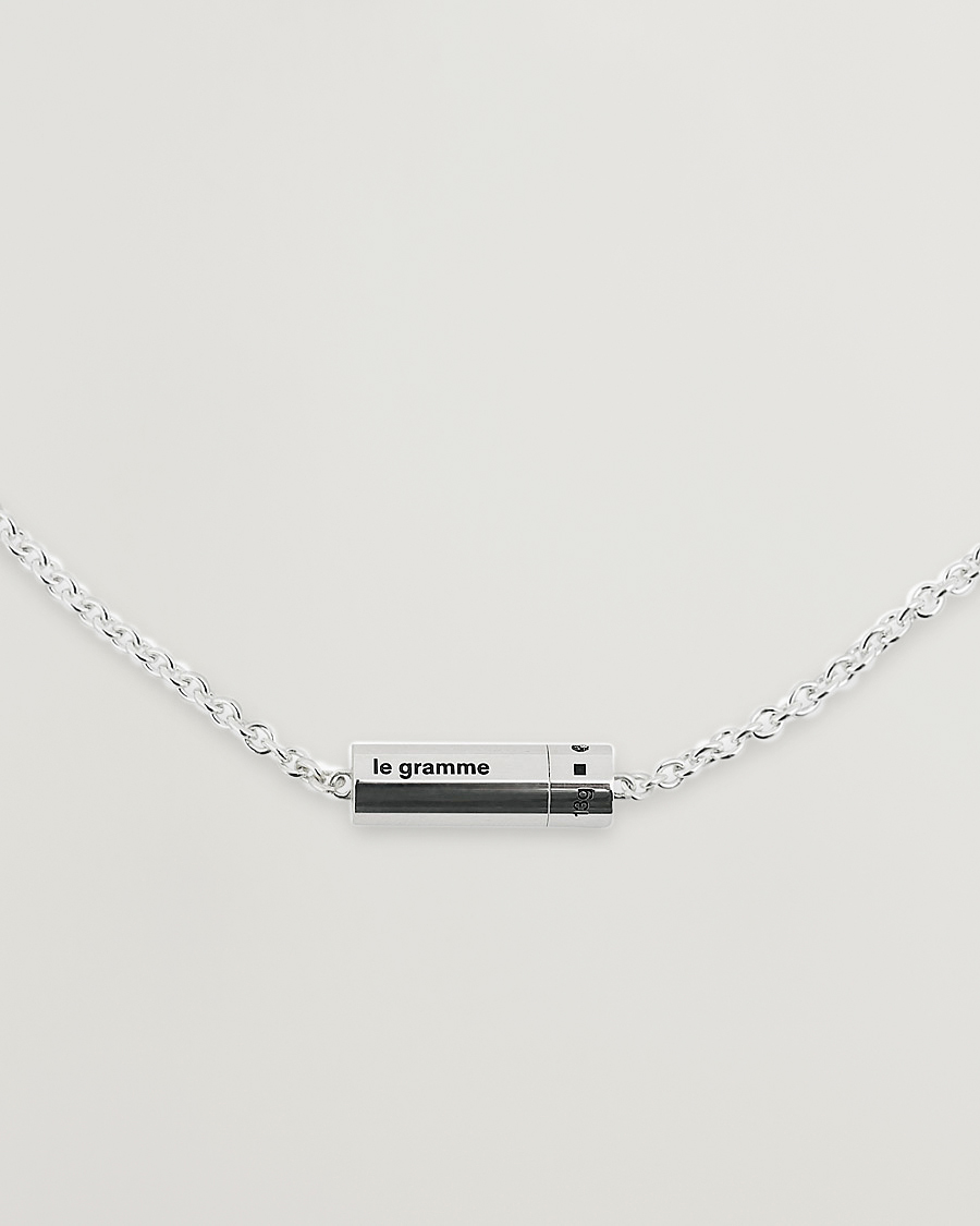 Herren | LE GRAMME Chain Cable Necklace Sterling Silver 13g | LE GRAMME | Chain Cable Necklace Sterling Silver 13g