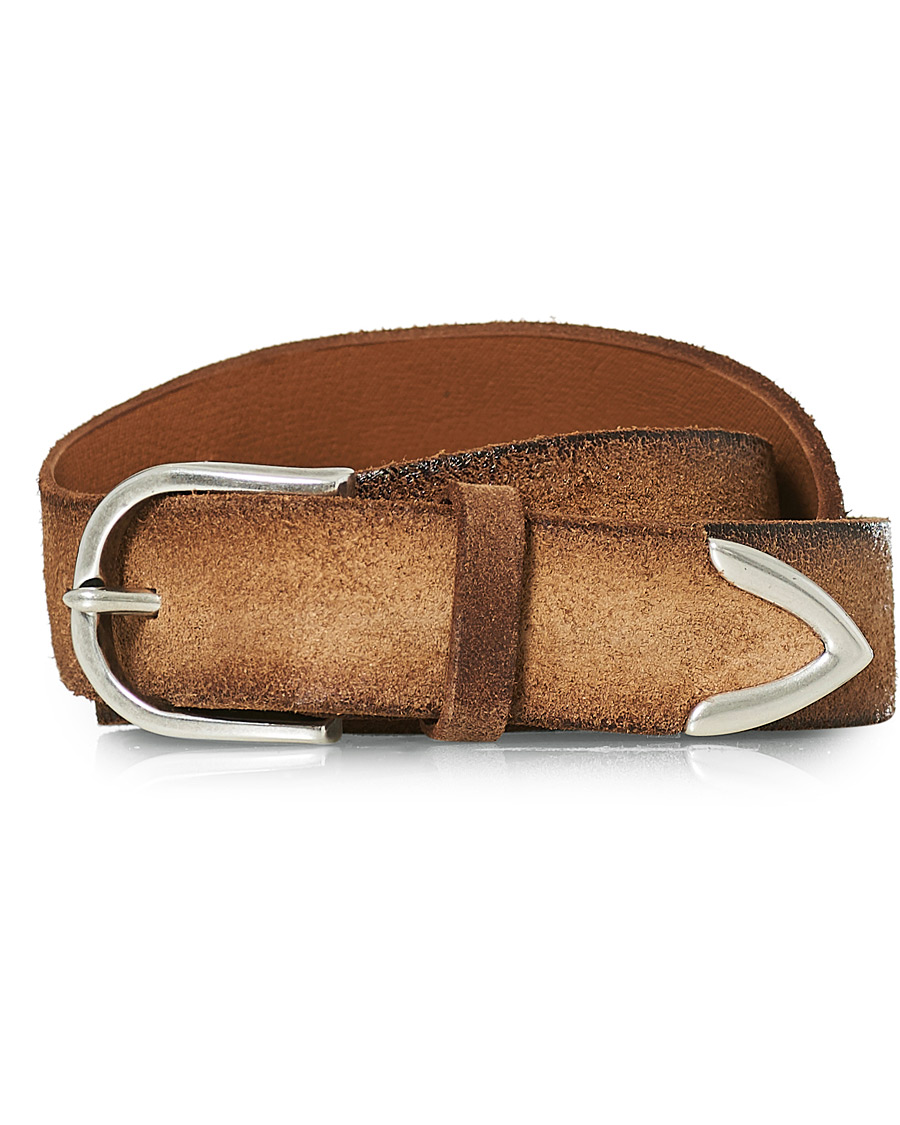 Herren | Orciani Handmade Suede Belt 3 cm Sabbia | Orciani | Handmade Suede Belt 3 cm Sabbia