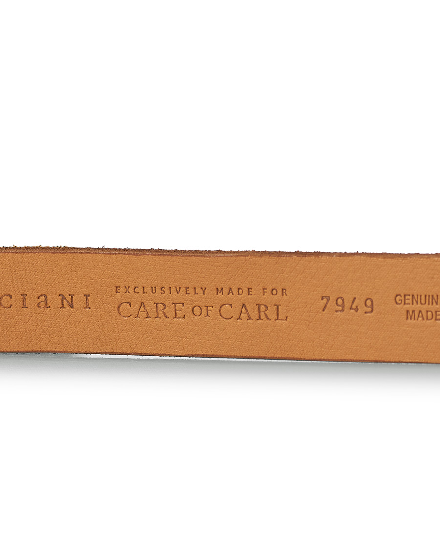 Herren | Orciani Handmade Suede Belt 3 cm Sabbia | Orciani | Handmade Suede Belt 3 cm Sabbia