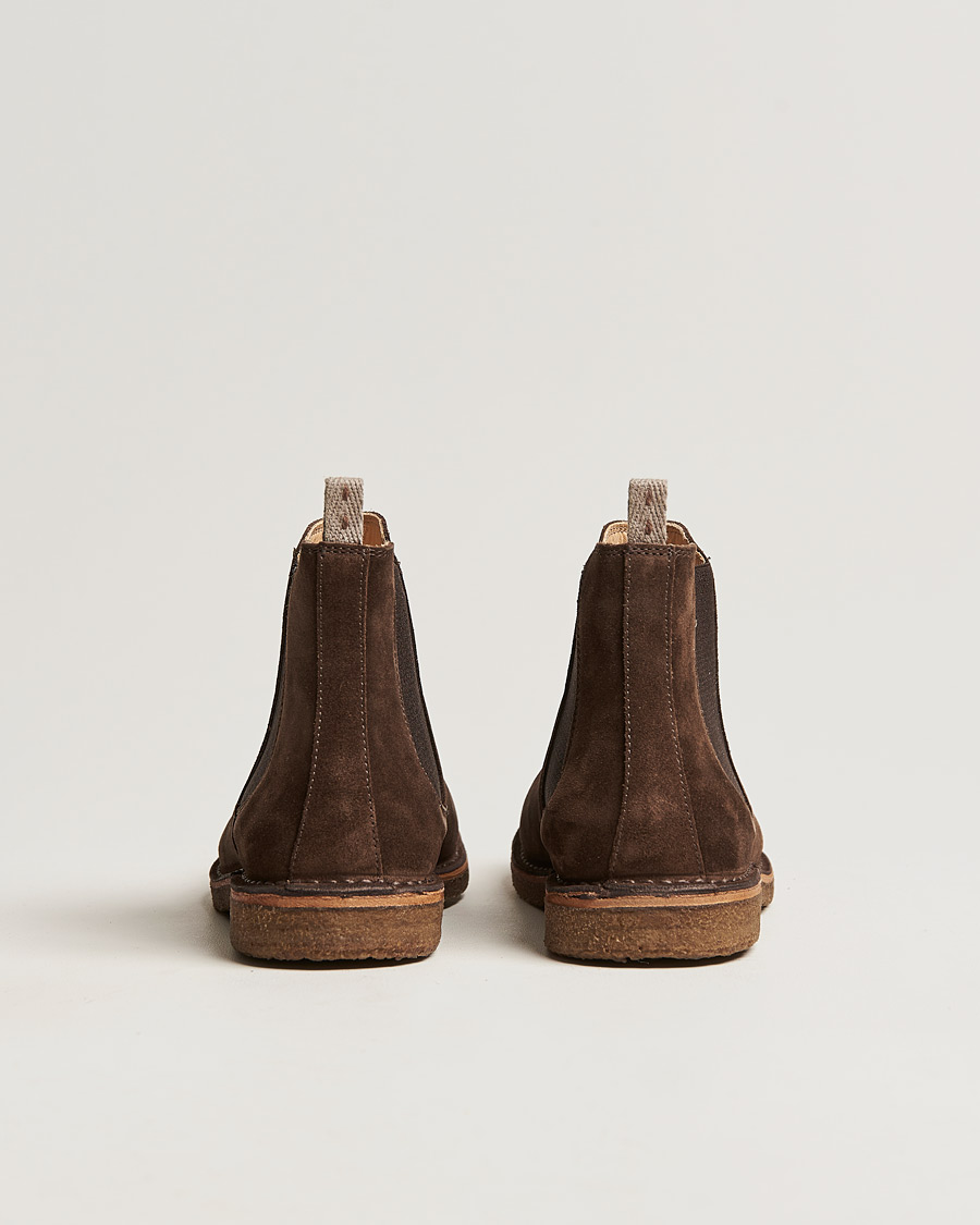 Herren | Boots | Astorflex | Bitflex Chelsea Boot Dark Brown Suede