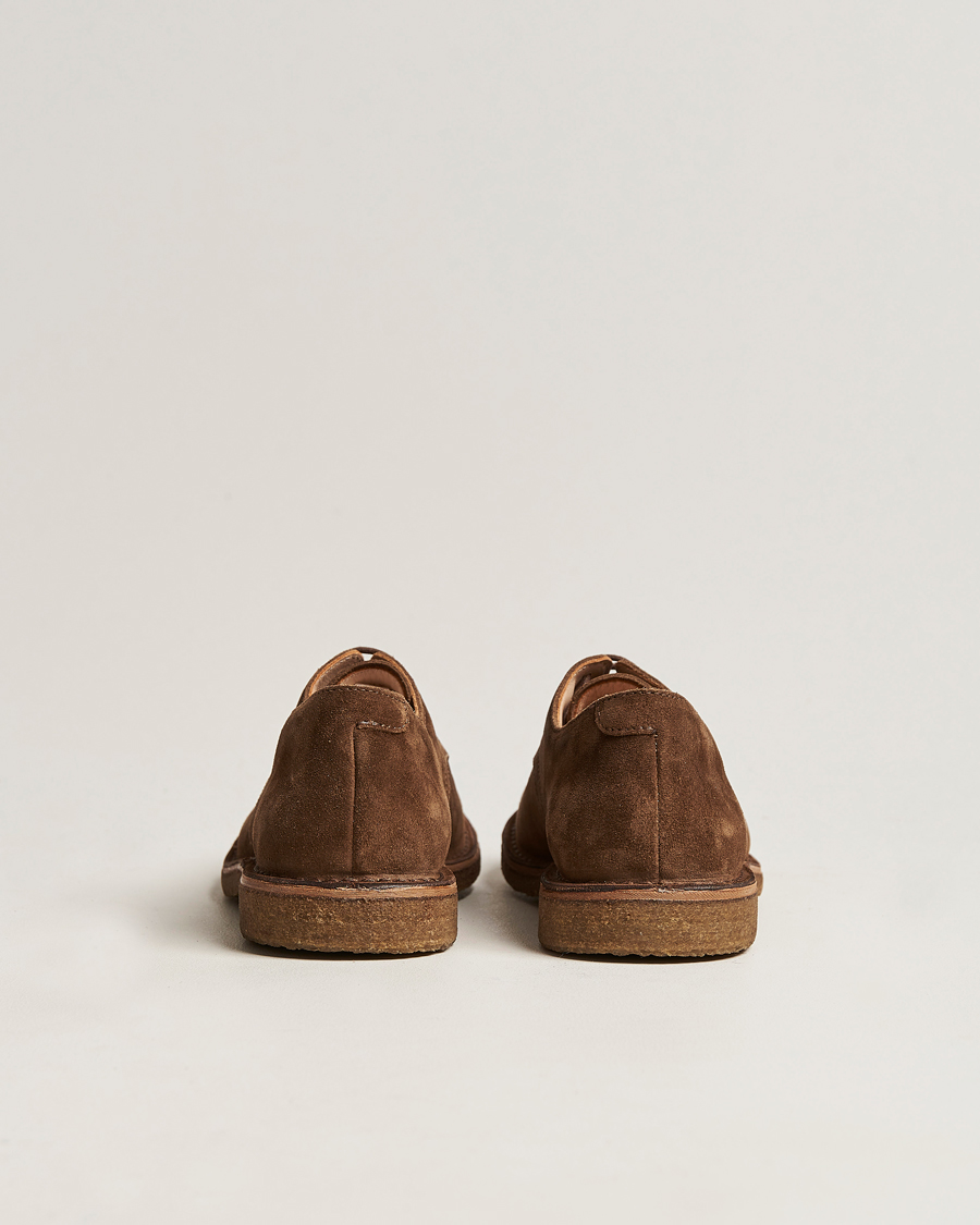 Herren | Derby | Astorflex | Carlflex Derby Dark Khaki Suede