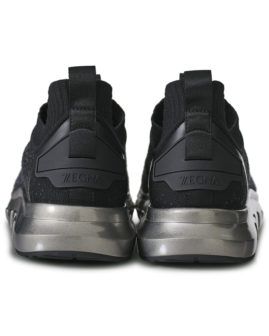 Herren | Z Zegna Techmerino Sock Sneaker Dark Blue | Z Zegna | Techmerino Sock Sneaker Dark Blue