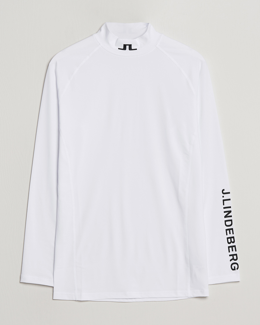 Herren | T-Shirts | J.Lindeberg | Aello Soft Compression Tee White