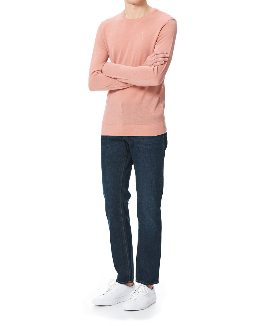 Herren | Pullover | J.Lindeberg | Newman Merino Crew Neck Pullover Rose Coppar