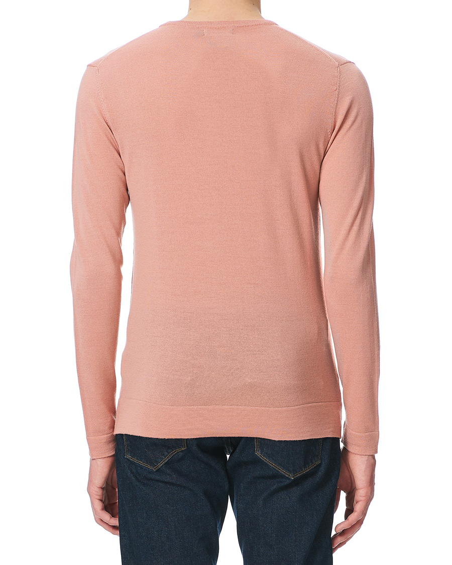 Herren | Pullover | J.Lindeberg | Newman Merino Crew Neck Pullover Rose Coppar