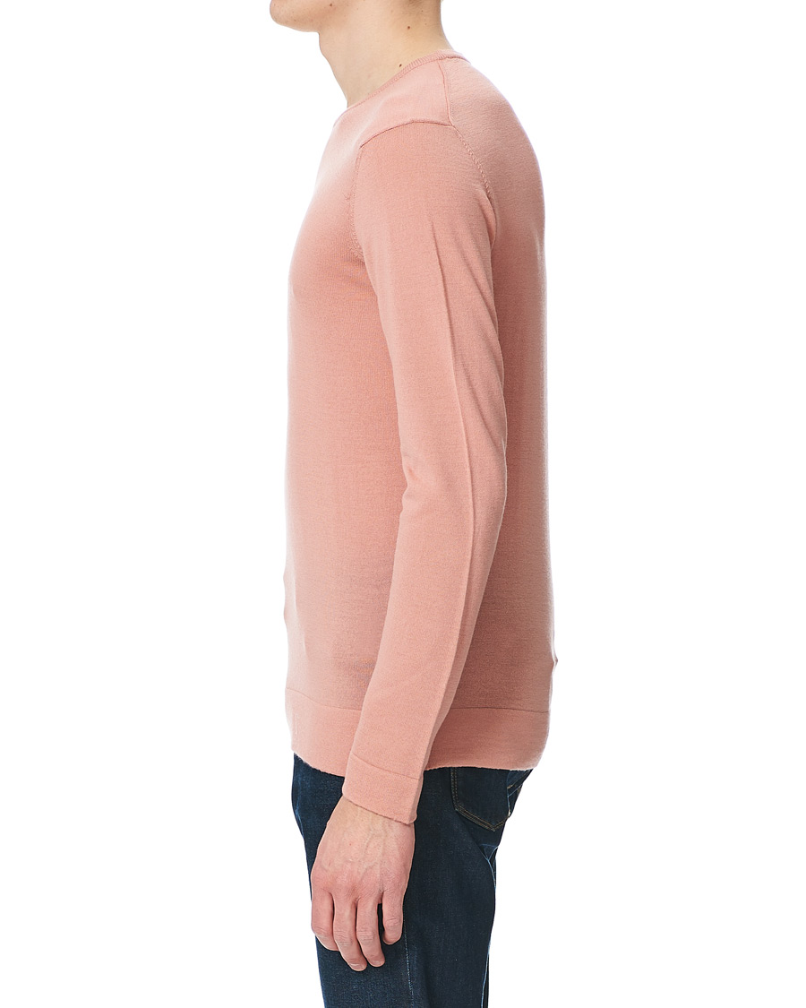 Herren | Pullover | J.Lindeberg | Newman Merino Crew Neck Pullover Rose Coppar