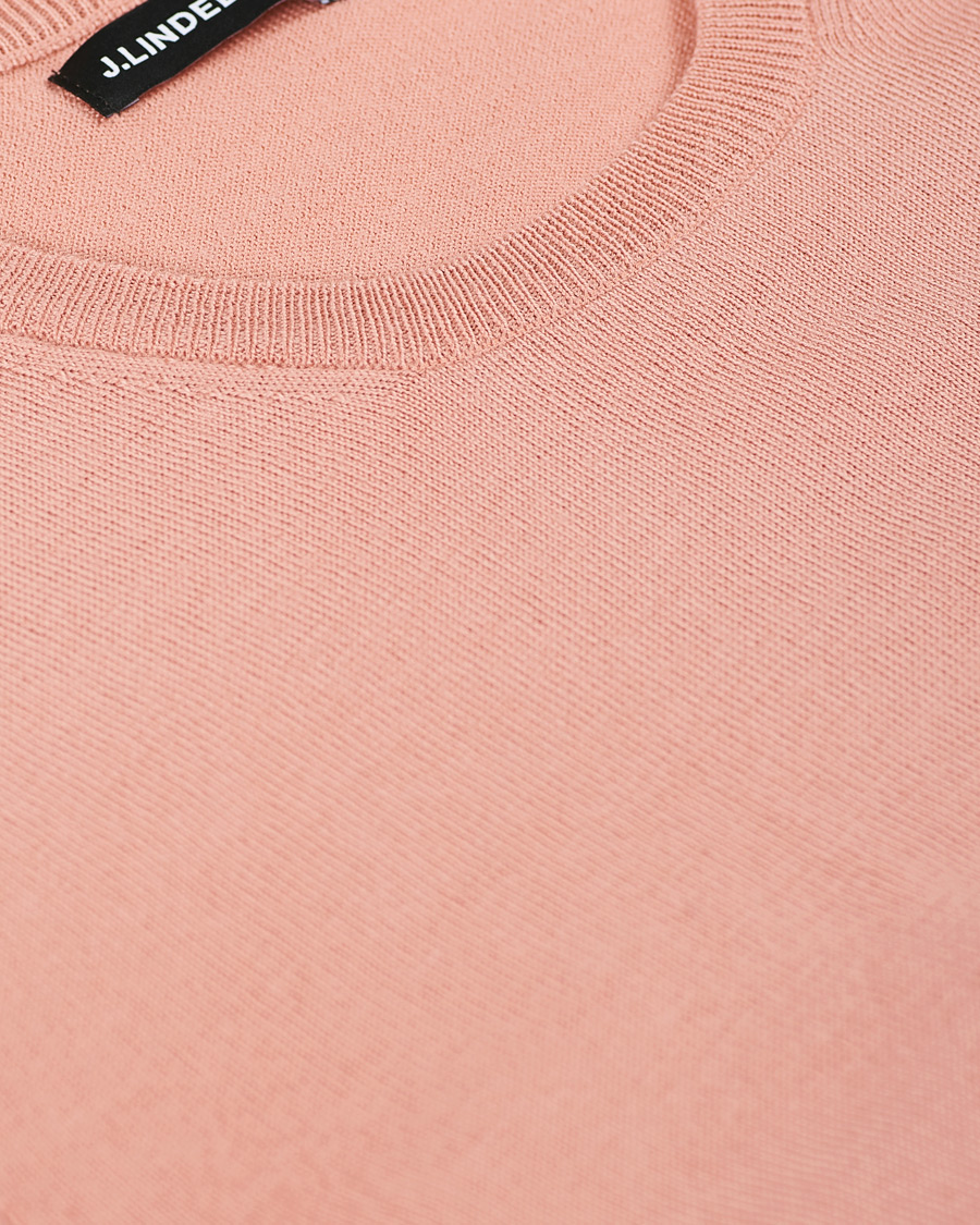 Herren | Pullover | J.Lindeberg | Newman Merino Crew Neck Pullover Rose Coppar
