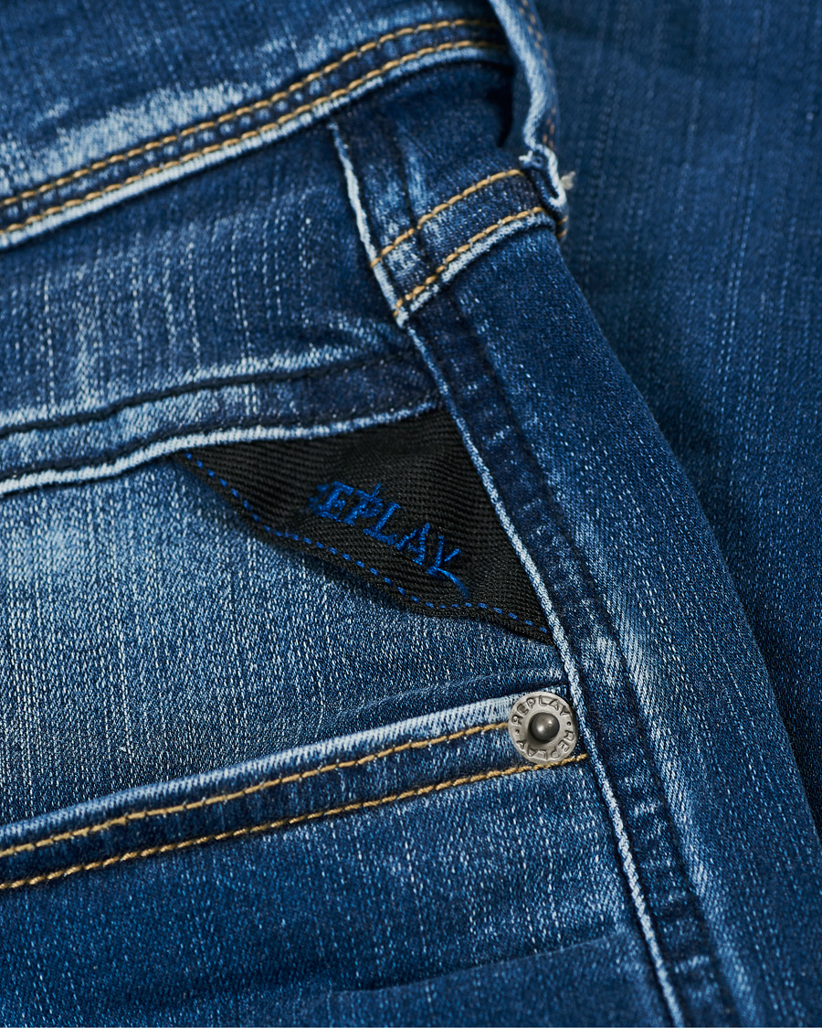 Herren | Jeans | Replay | Anbass Hyperflex X-Lite Jeans Medium Blue