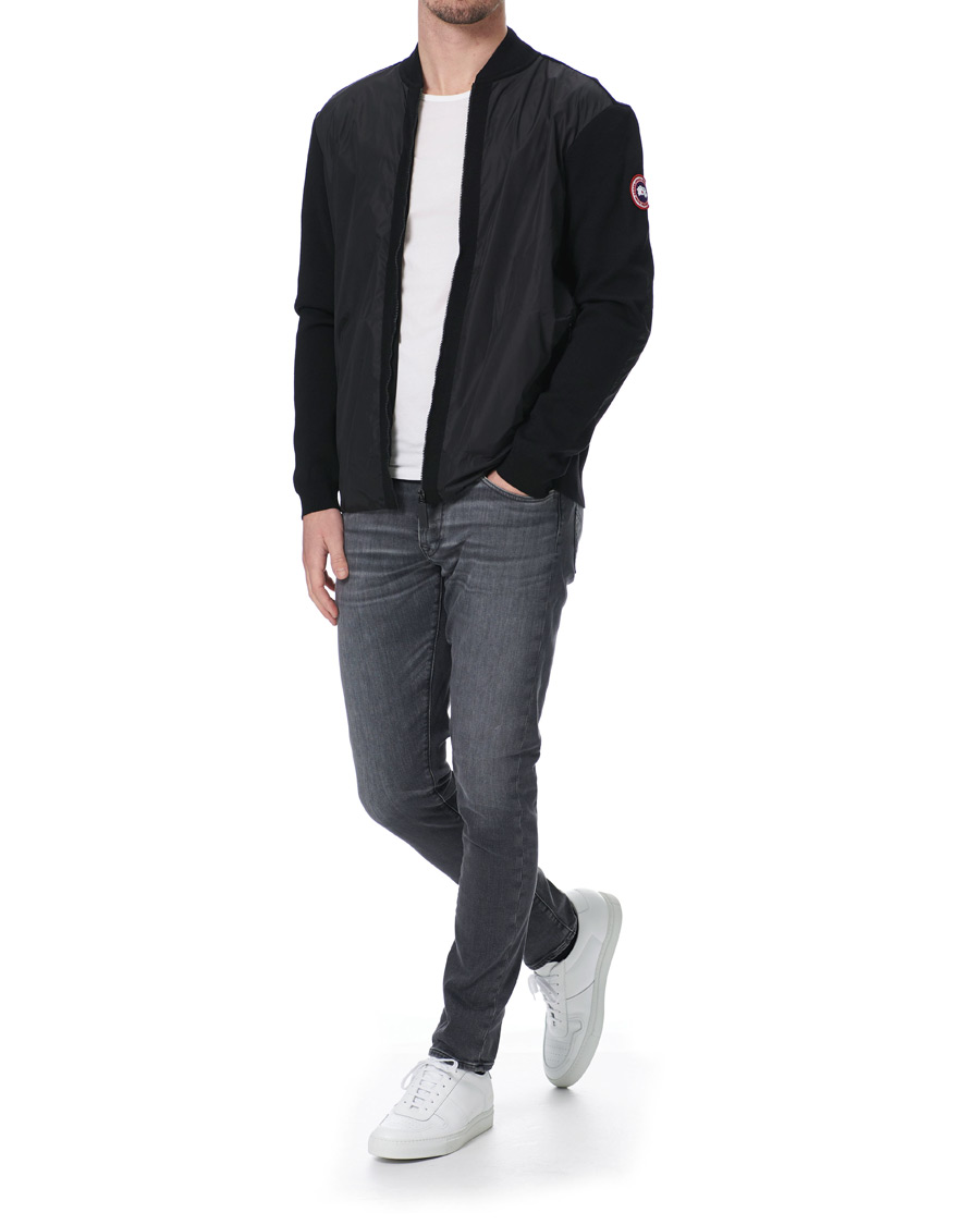 Herren | Pullover | Canada Goose | Windbridge Full Zip Sweater Black