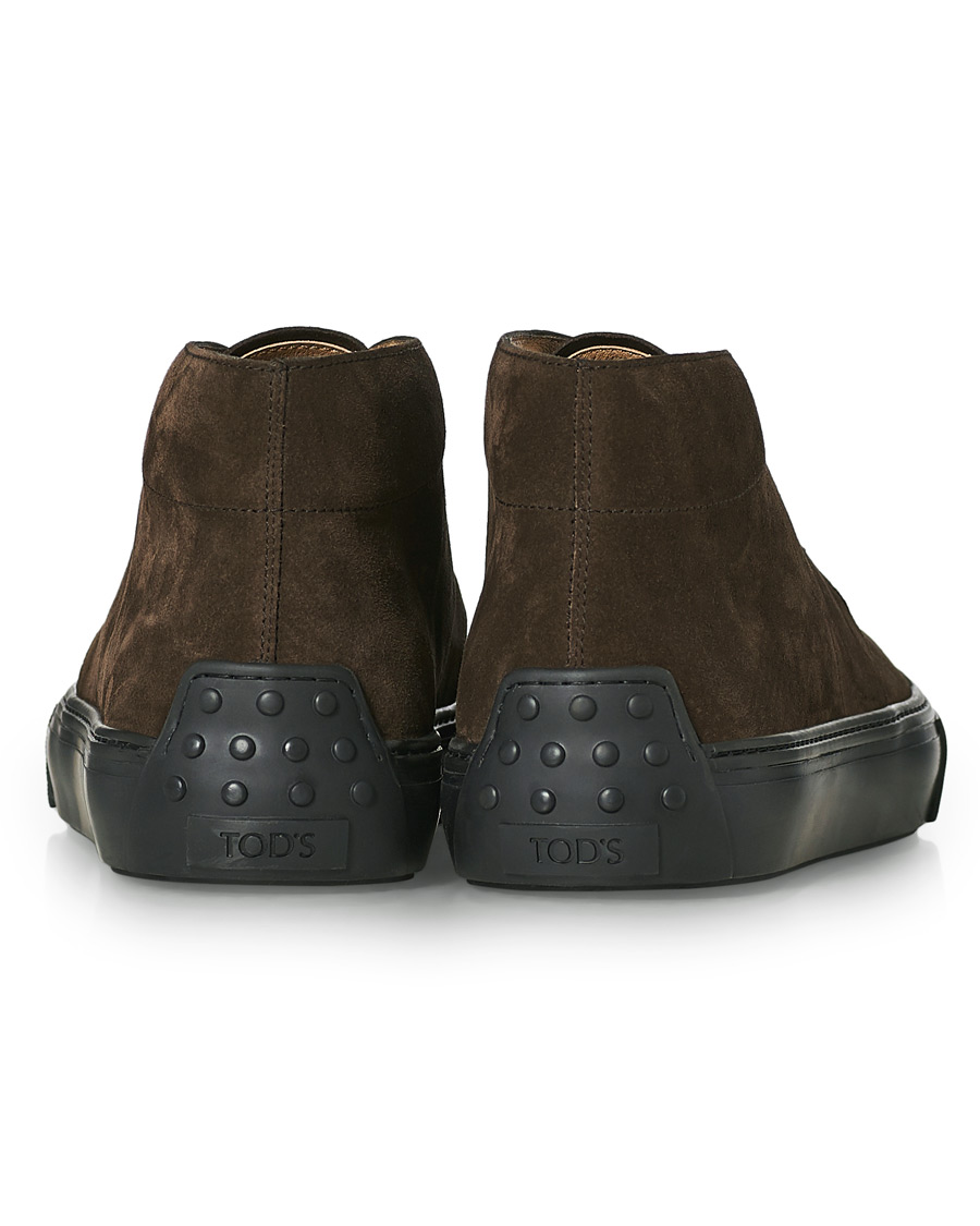 Herren | Tod's Casetta Chukka Boots Dark Brown Suede | Tod's | Casetta Chukka Boots Dark Brown Suede