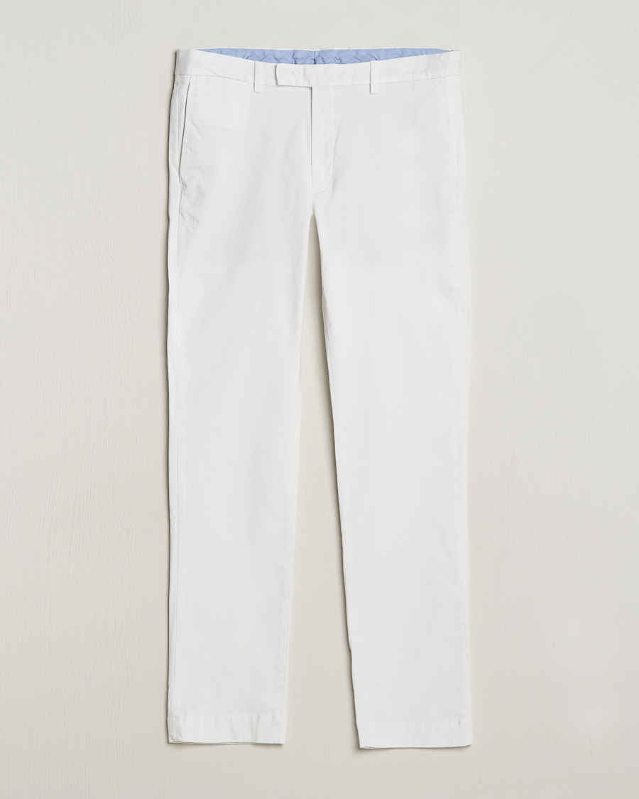 Herren | Hosen | Polo Ralph Lauren | Slim Fit Stretch Chinos White