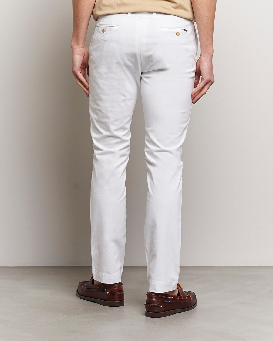 Herren | Hosen | Polo Ralph Lauren | Slim Fit Stretch Chinos White