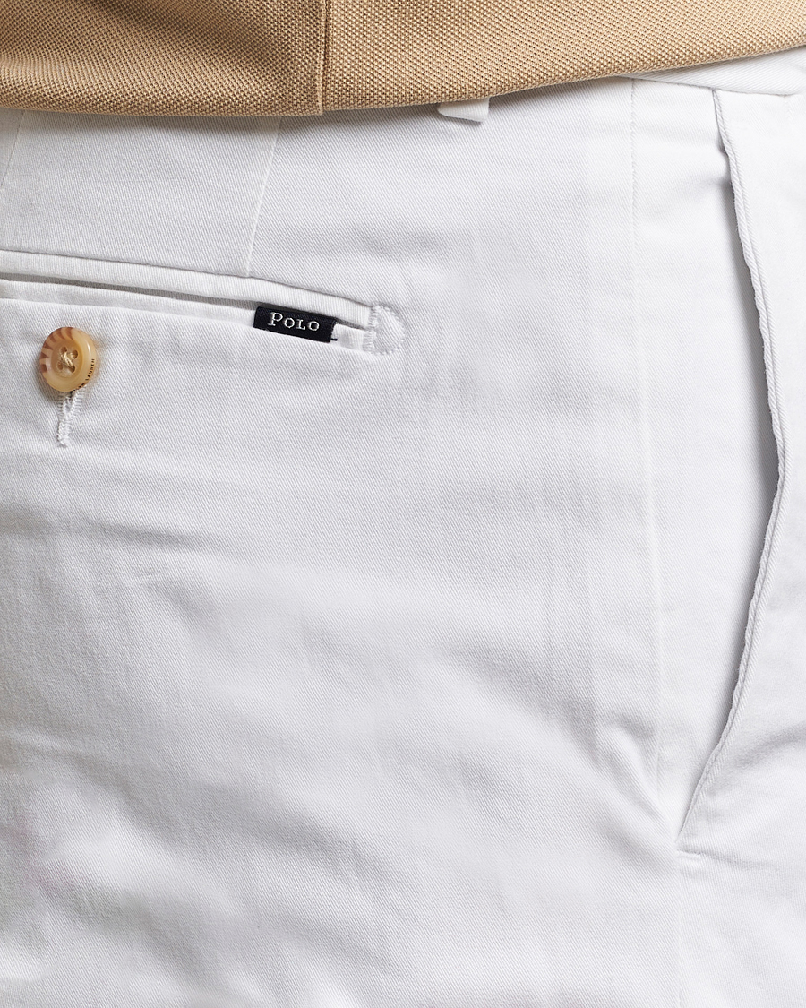 Herren | Hosen | Polo Ralph Lauren | Slim Fit Stretch Chinos White