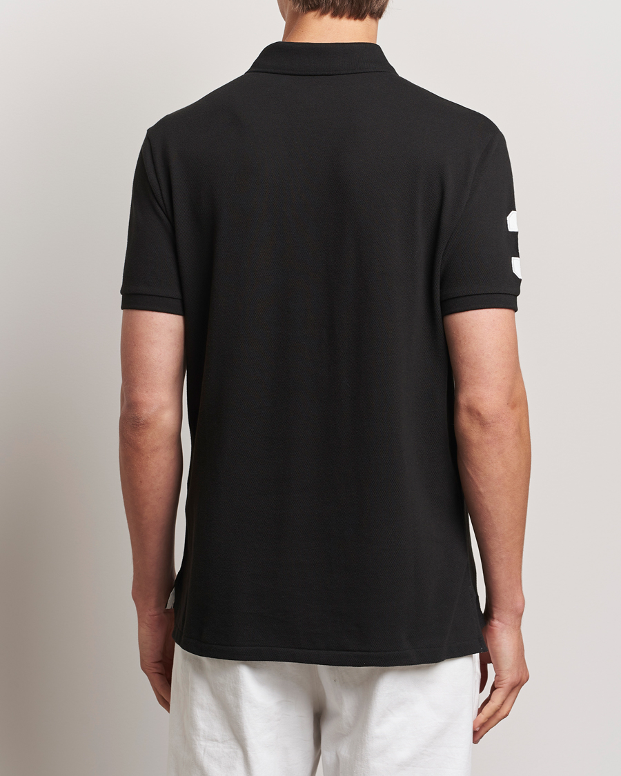 Herren | Poloshirts | Polo Ralph Lauren | Custom Slim Fit Match Club Polo Black