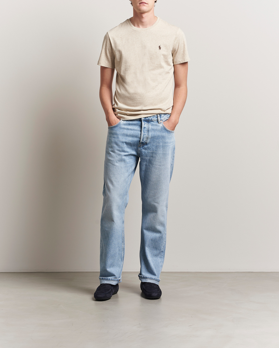Herren | T-Shirts | Polo Ralph Lauren | Crew Neck T-Shirt Expedition Dune Heather