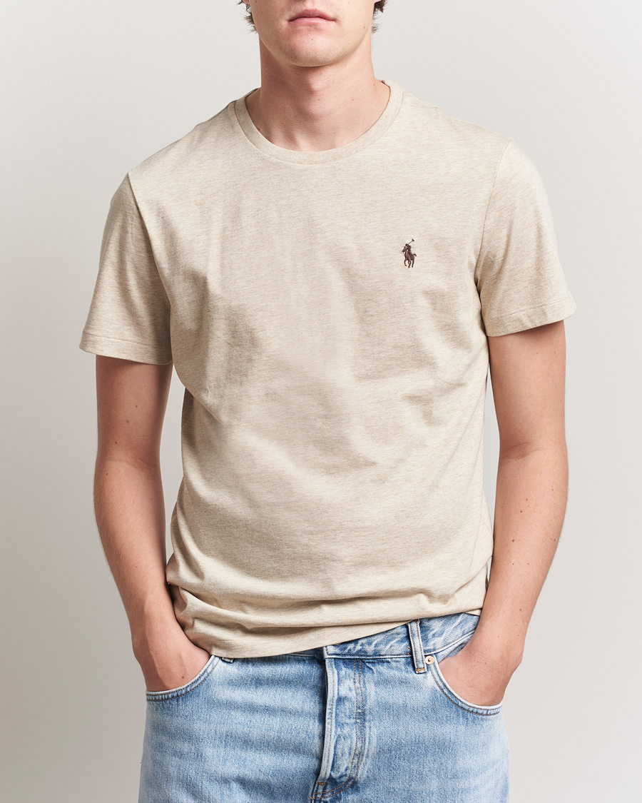 Herren | T-Shirts | Polo Ralph Lauren | Crew Neck T-Shirt Expedition Dune Heather