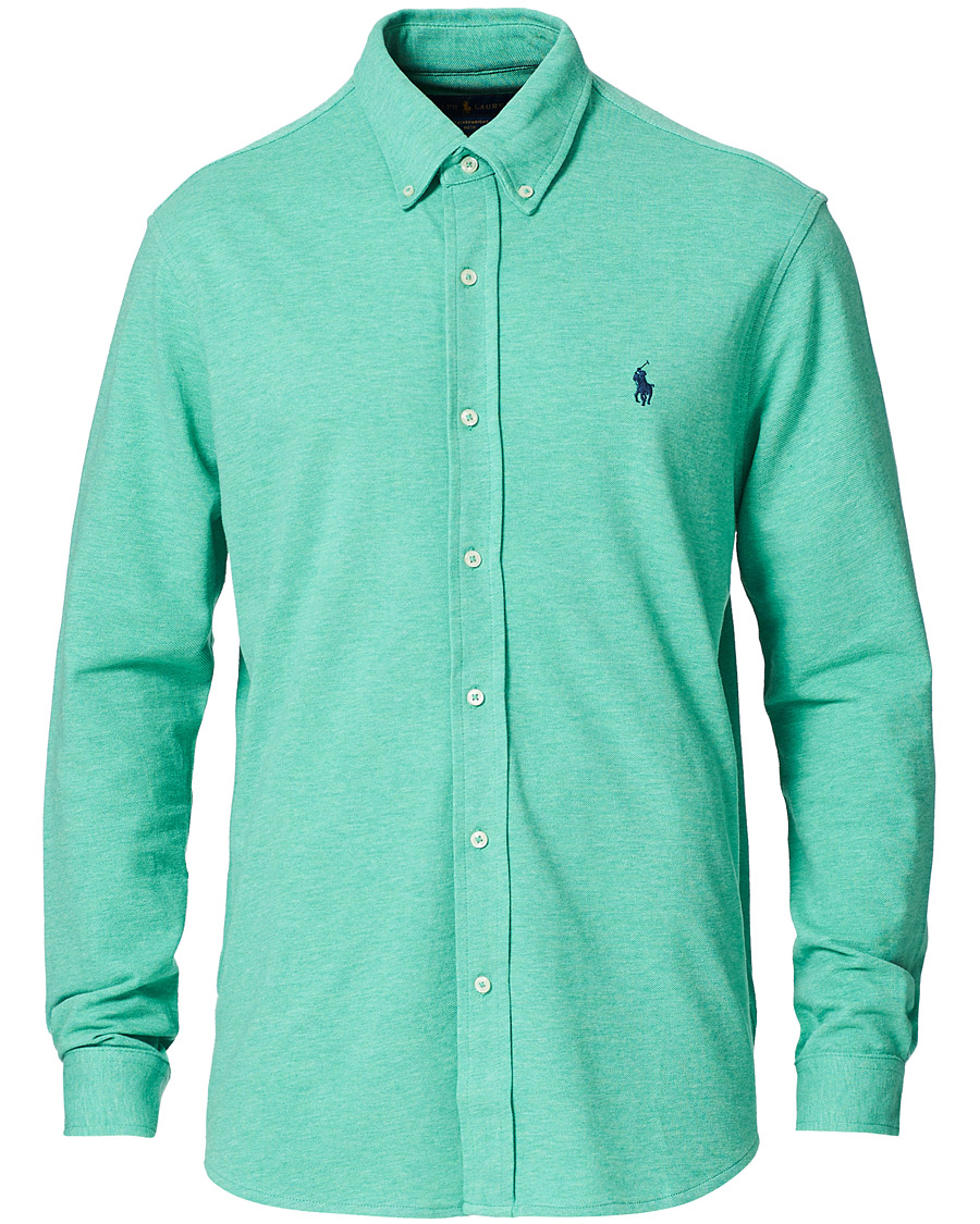 Herren | Hemden | Polo Ralph Lauren | Featherweight Mesh Shirt Resort Green