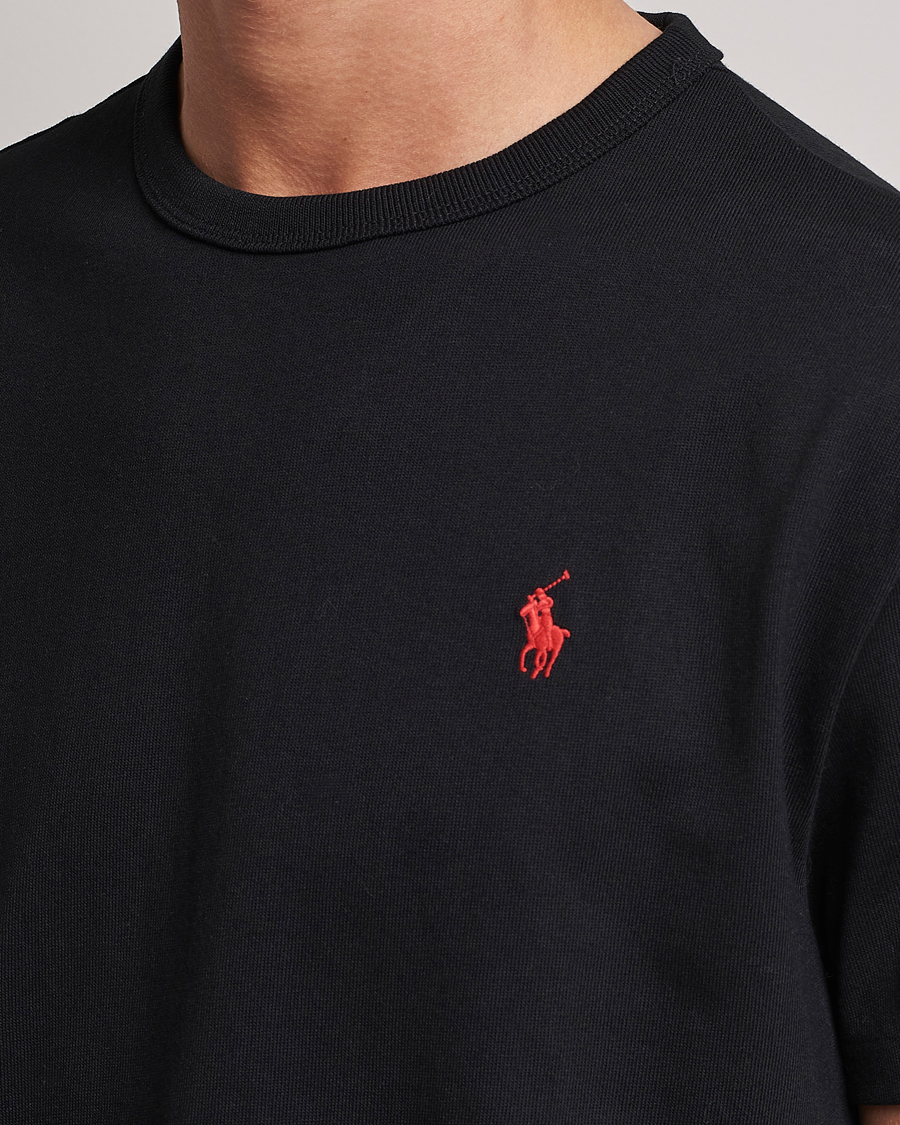 Herren | T-Shirts | Polo Ralph Lauren | Heavyweight Crew Neck T-Shirt Black