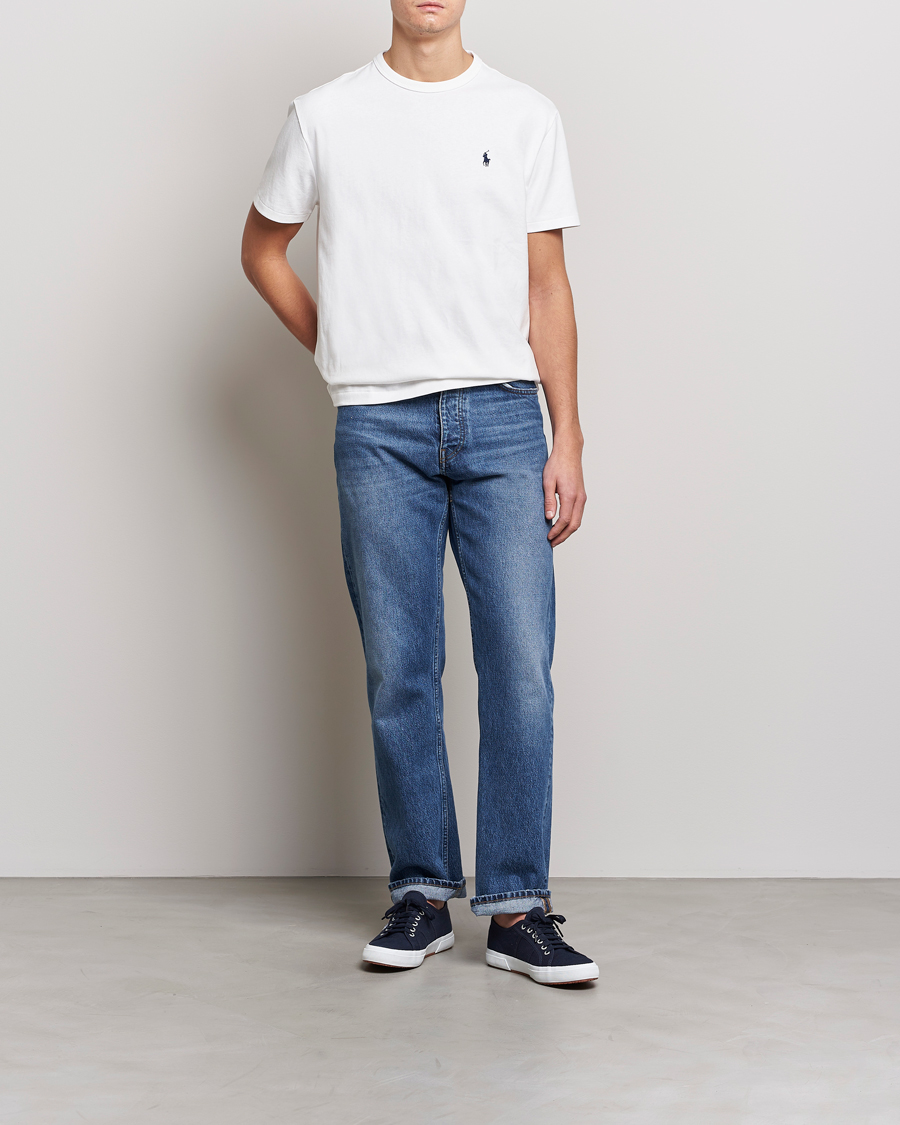 Herren | T-Shirts | Polo Ralph Lauren | Heavyweight Crew Neck T-Shirt White