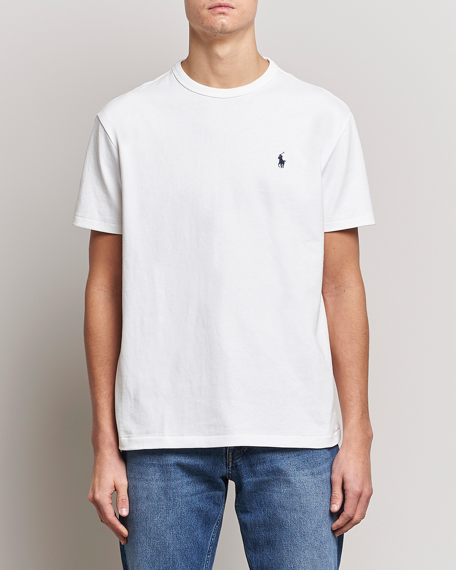 Herren | T-Shirts | Polo Ralph Lauren | Heavyweight Crew Neck T-Shirt White