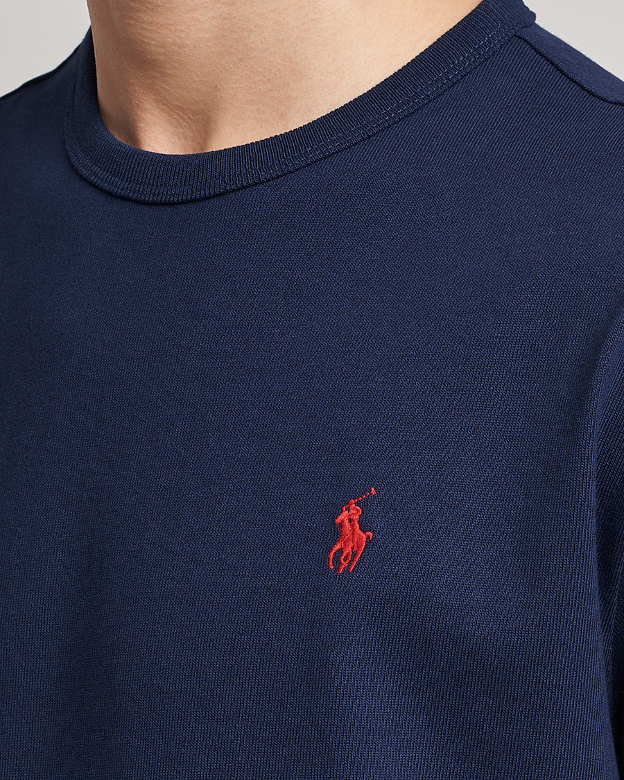 Herren | T-Shirts | Polo Ralph Lauren | Heavyweight Crew Neck T-Shirt Newport Navy