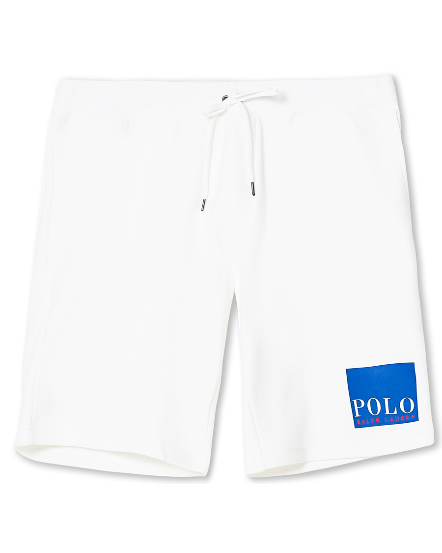 Herren | Shorts | Polo Ralph Lauren | Box Logo Sweatshorts White