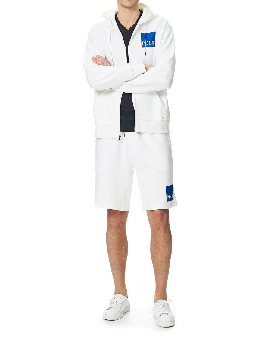 Herren | Shorts | Polo Ralph Lauren | Box Logo Sweatshorts White