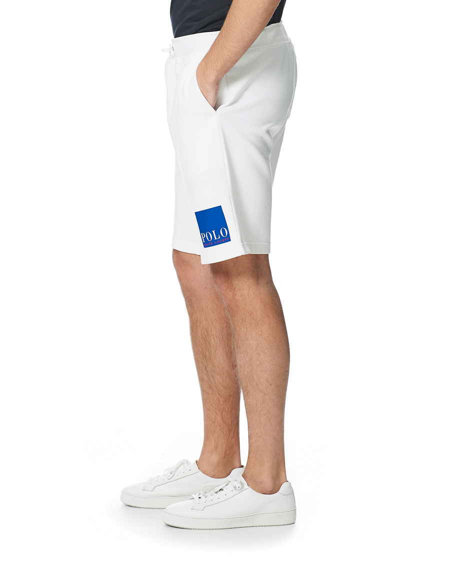 Herren | Shorts | Polo Ralph Lauren | Box Logo Sweatshorts White