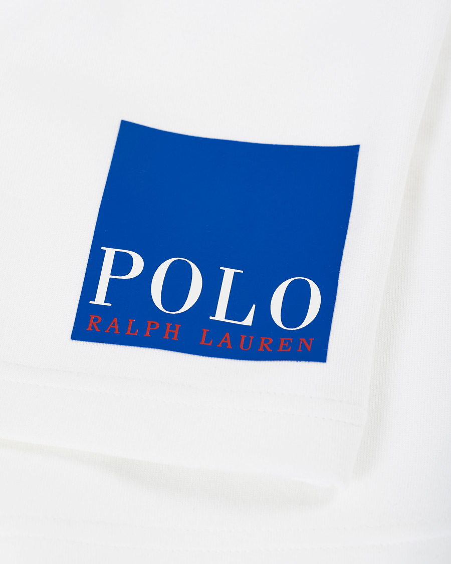 Herren | Shorts | Polo Ralph Lauren | Box Logo Sweatshorts White
