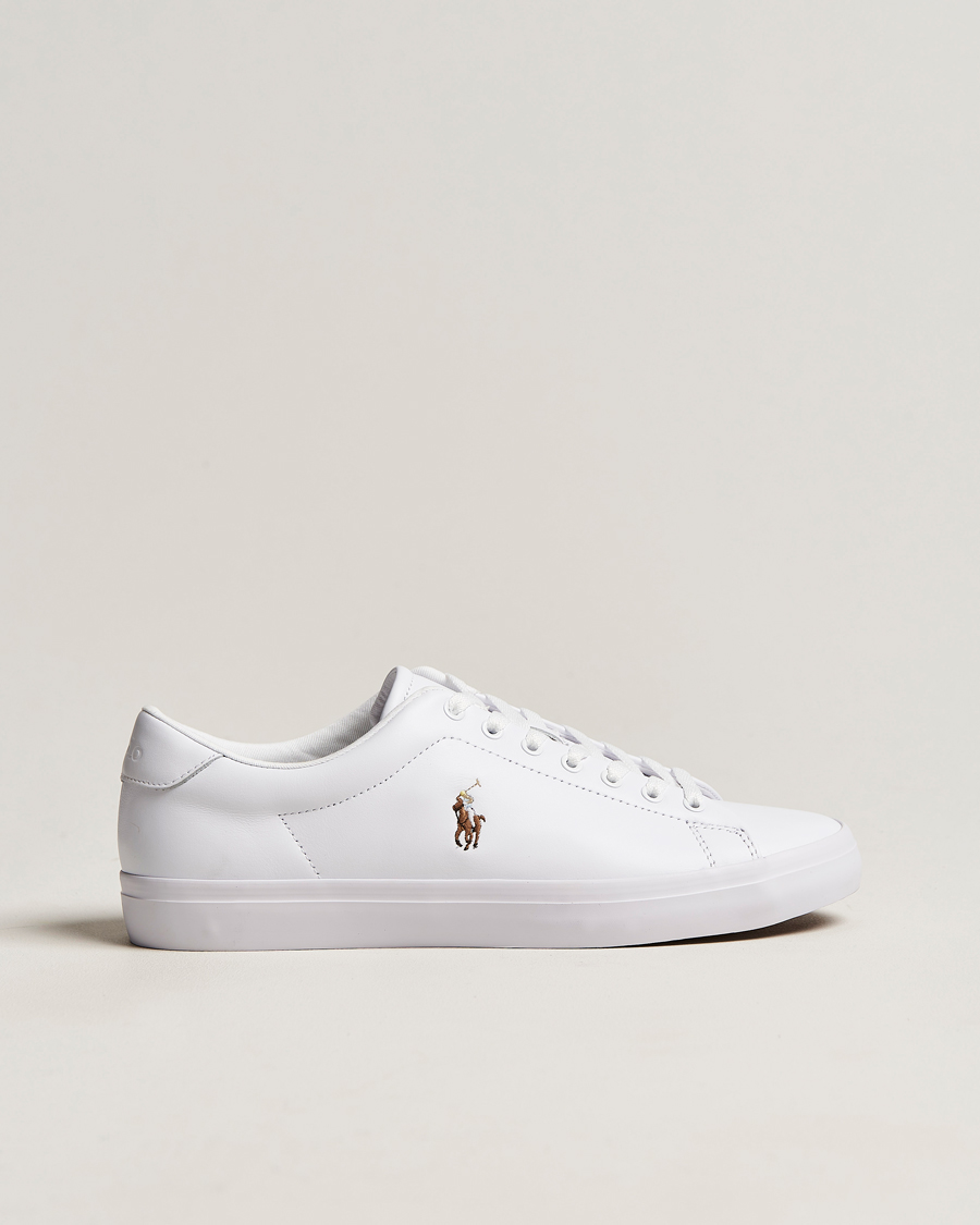 Herren | Polo Ralph Lauren Longwood Leather Sneaker White | Polo Ralph Lauren | Longwood Leather Sneaker White