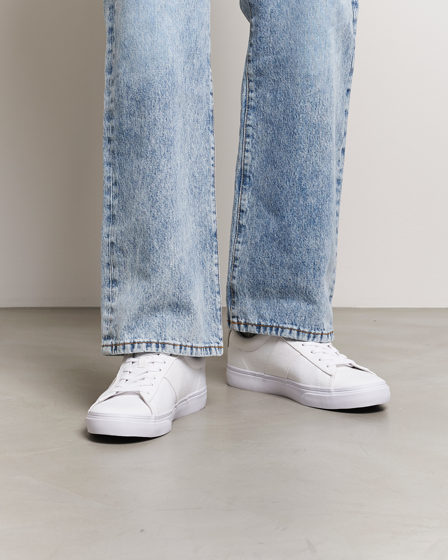 Herren | Sneaker | Polo Ralph Lauren | Sayer Canvas Sneakers White