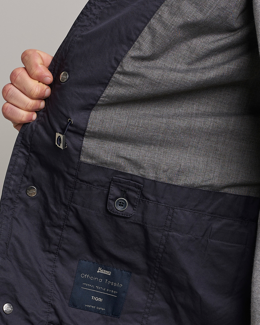 Herren | Jacken | Herno | Cotton Field Jacket Navy