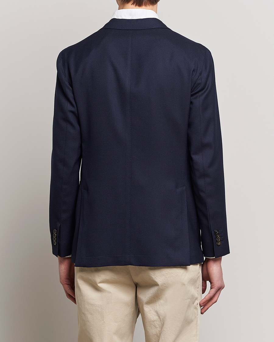 Herren | Sakkos | Boglioli | K Jacket Wool Hopsack Blazer Navy