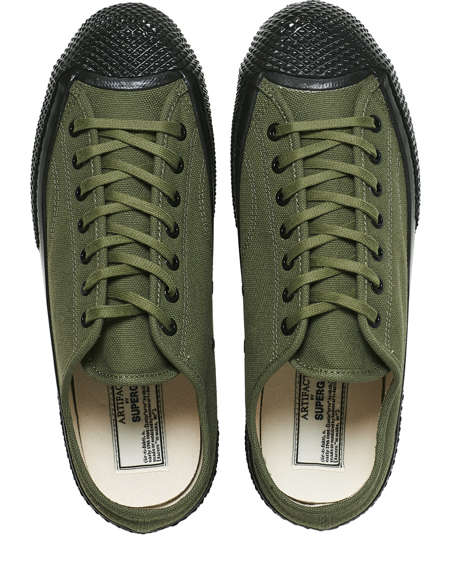 Herren | Superga Artifact MS Japanese Canvas Sneaker Military Green | Superga | Artifact MS Japanese Canvas Sneaker Military Green