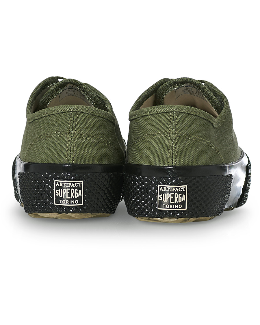 Herren | Superga Artifact MS Japanese Canvas Sneaker Military Green | Superga | Artifact MS Japanese Canvas Sneaker Military Green