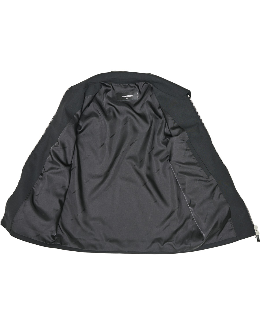 Herren | Jacken | Dsquared2 | Fluo Sign Bomber Jacket Black