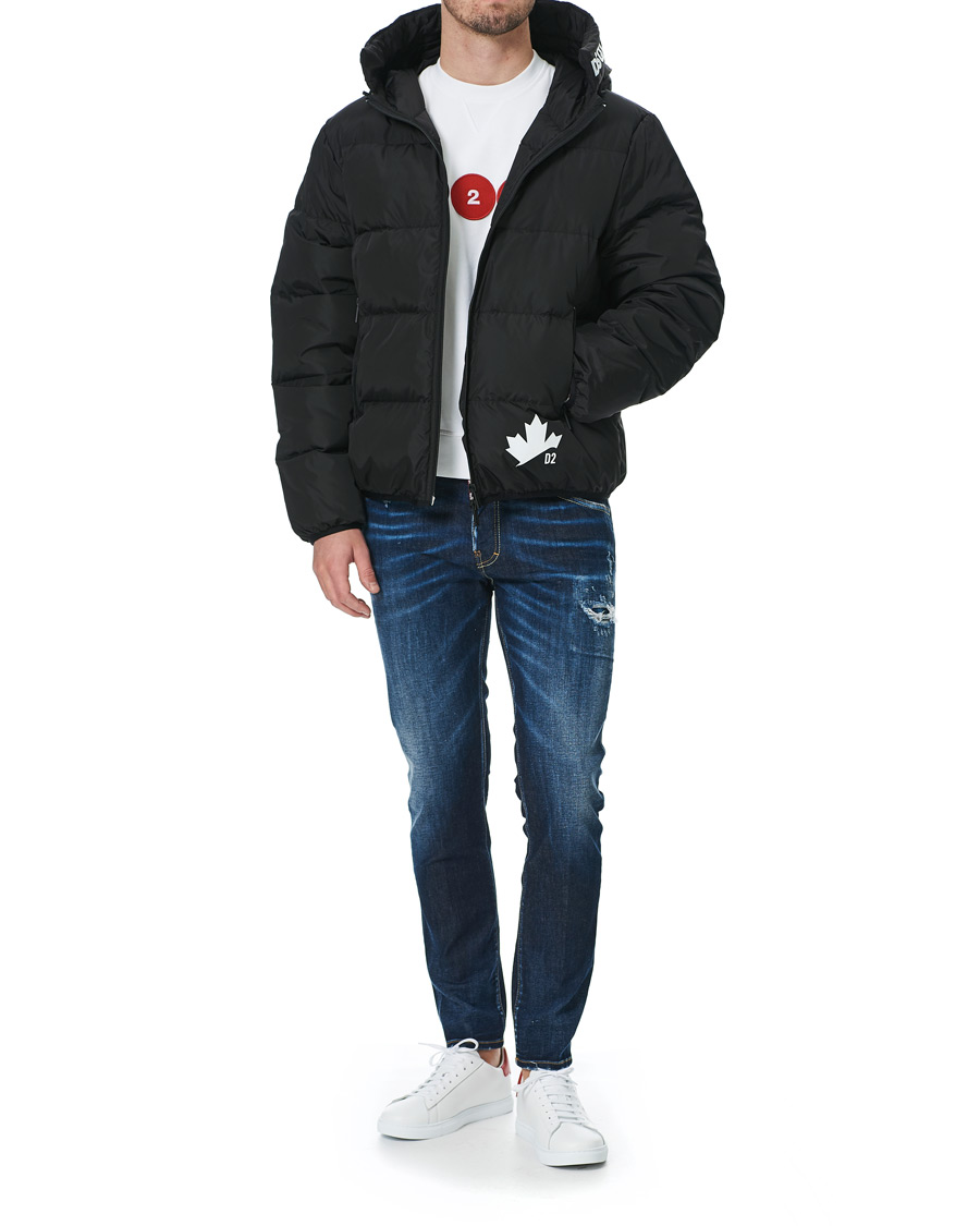 Herren | Jacken | Dsquared2 | Down Hooded Jacket Black