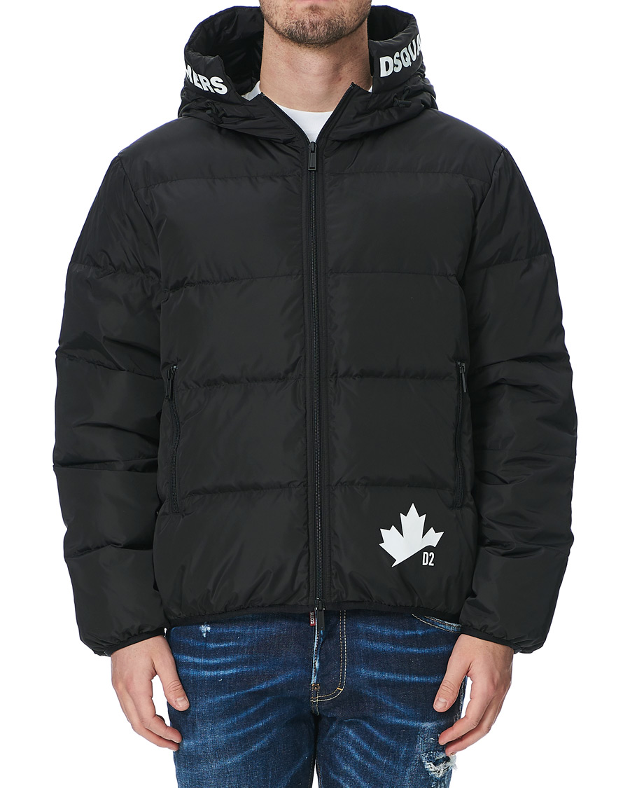 Herren | Jacken | Dsquared2 | Down Hooded Jacket Black