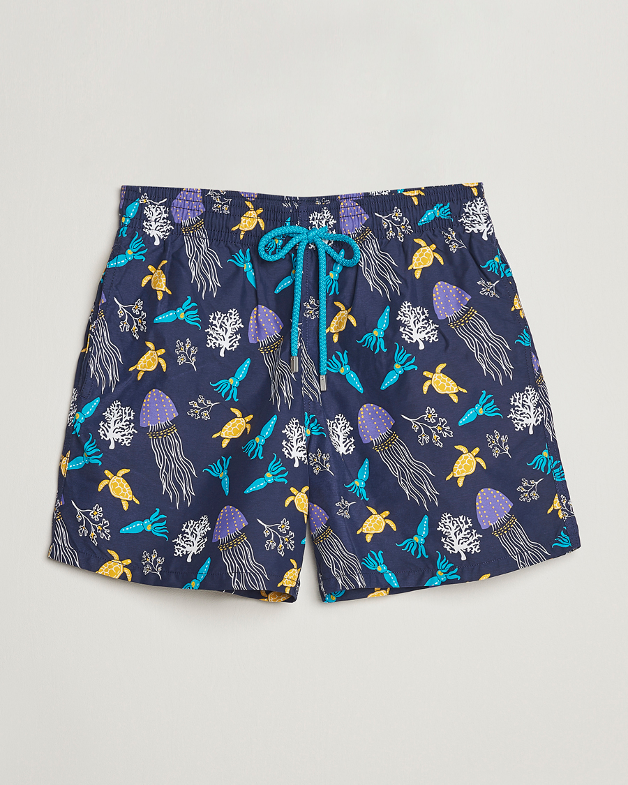 Herren | Badehosen | Vilebrequin | Moorea Swim Shorts Navy Blue