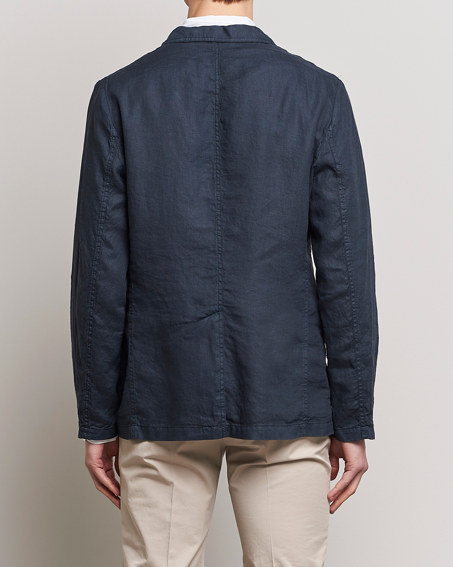 Herren | Sakkos | Aspesi | Samuraki Linen Blazer Navy