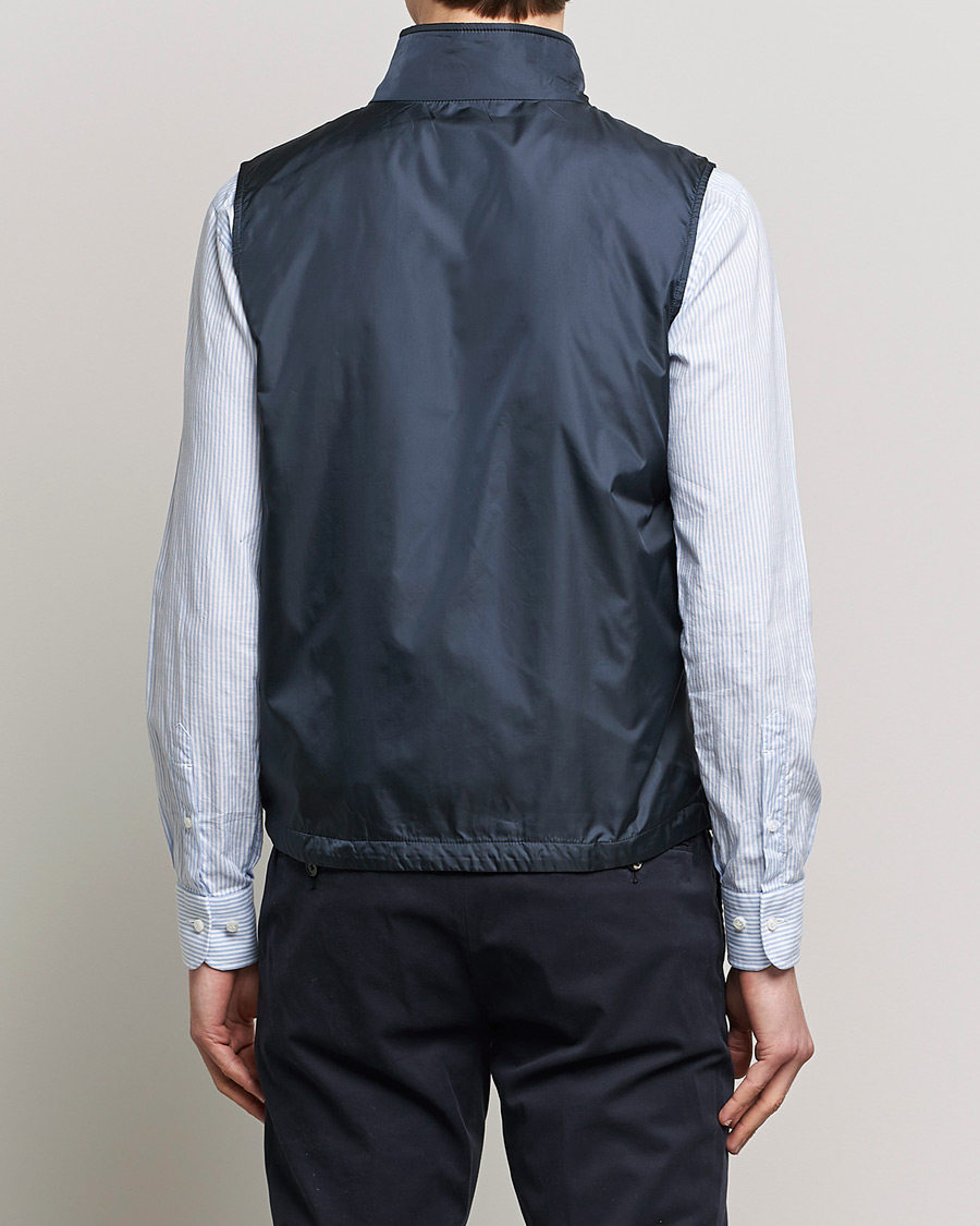 Herren | Westen | Aspesi | Vernes Nylon Gilet Navy