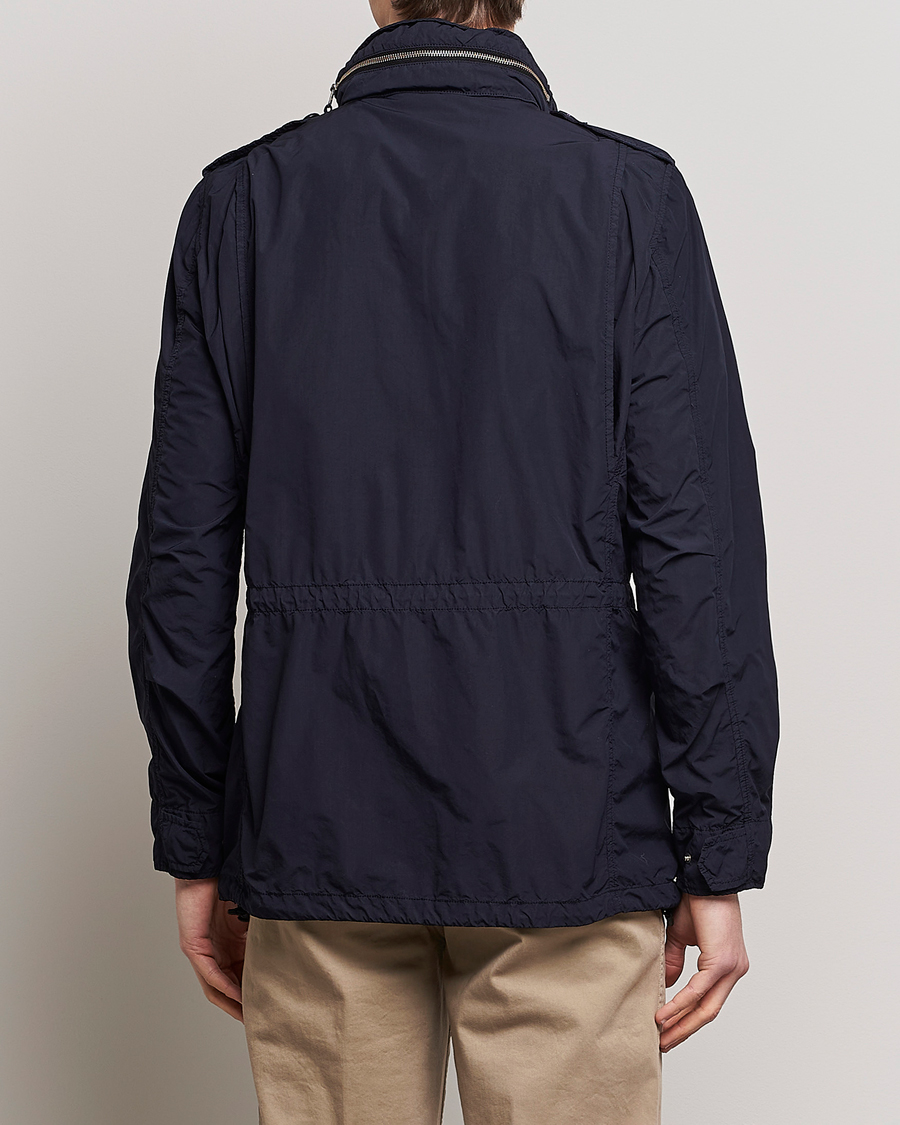 Herren | Jacken | Aspesi | Giubotto Garment Dyed Field Jacket Navy