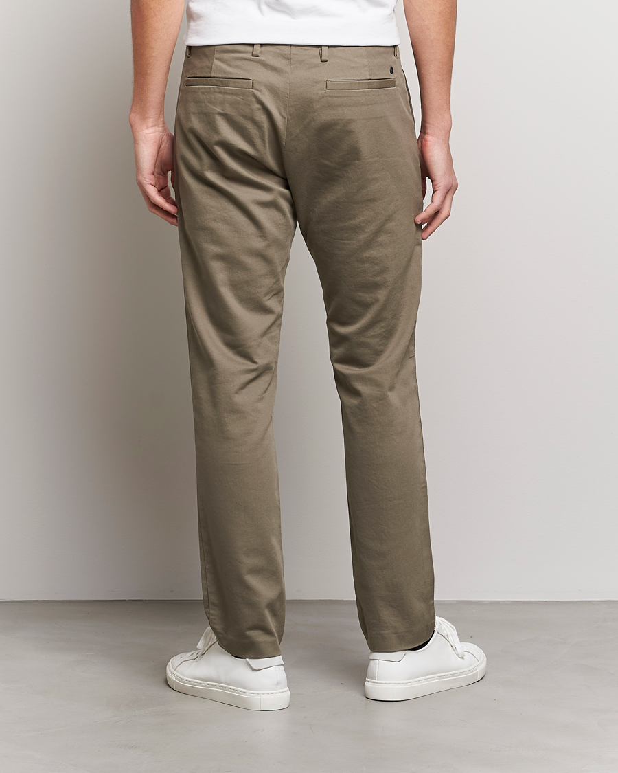 Herren | Hosen | NN07 | Theo Regular Fit Stretch Chinos Green Stone