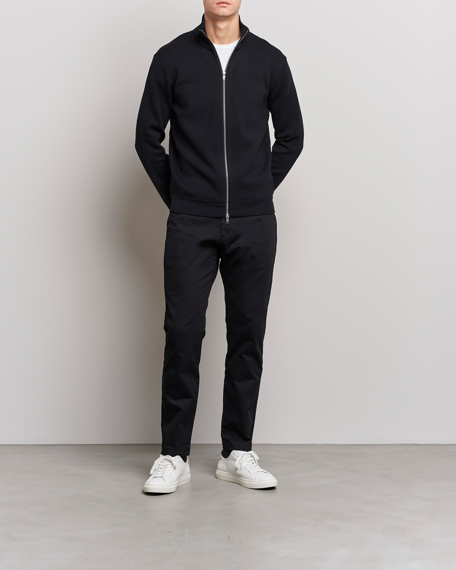 Herren | Hosen | NN07 | Theo Regular Fit Stretch Chinos Black