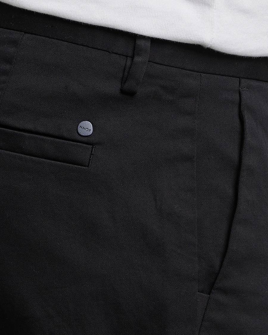 Herren | Hosen | NN07 | Theo Regular Fit Stretch Chinos Black