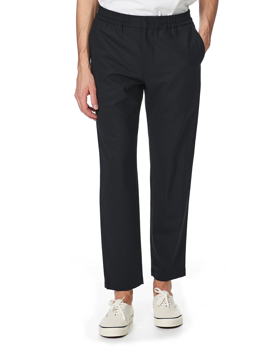 Herren | Hosen | NN07 | Foss Drawstring Trousers Navy