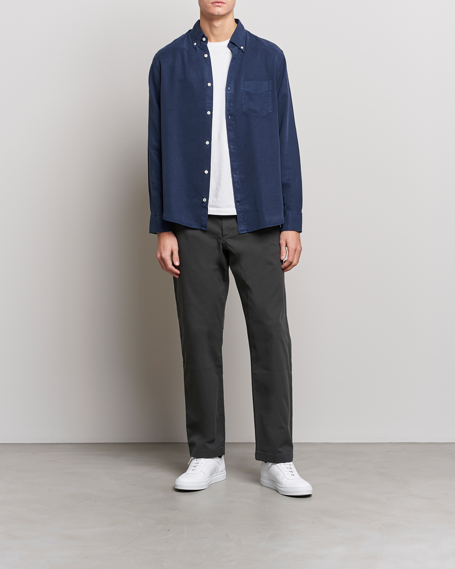 Herren | Hemden | NN07 | LevonTencel Shirt Blue