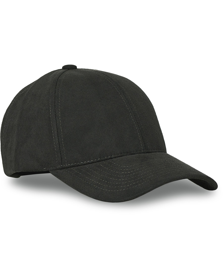 Herren | Varsity Headwear Alcantara Baseball Cap Anthracite Grey | Varsity Headwear | Alcantara Baseball Cap Anthracite Grey