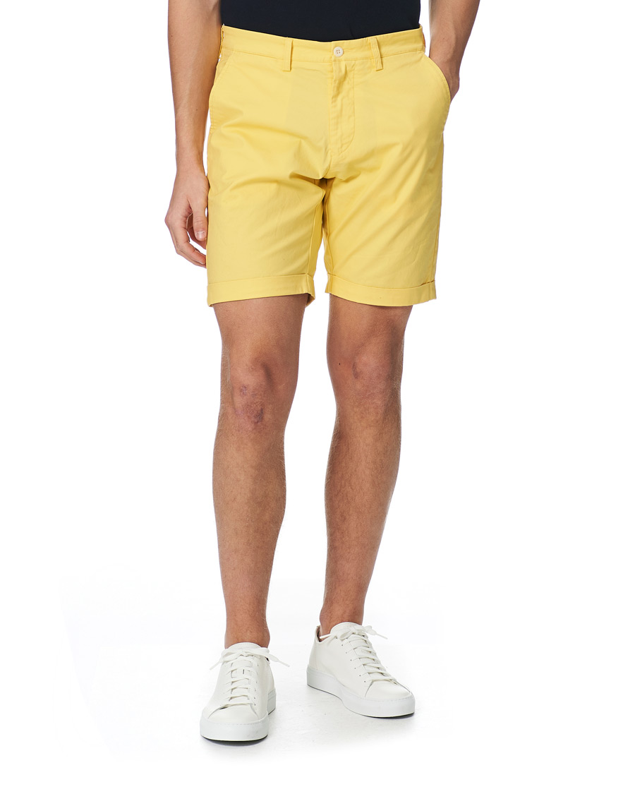 Herren | Shorts | GANT | Regular Sunbleached Shorts Brimstone Yellow