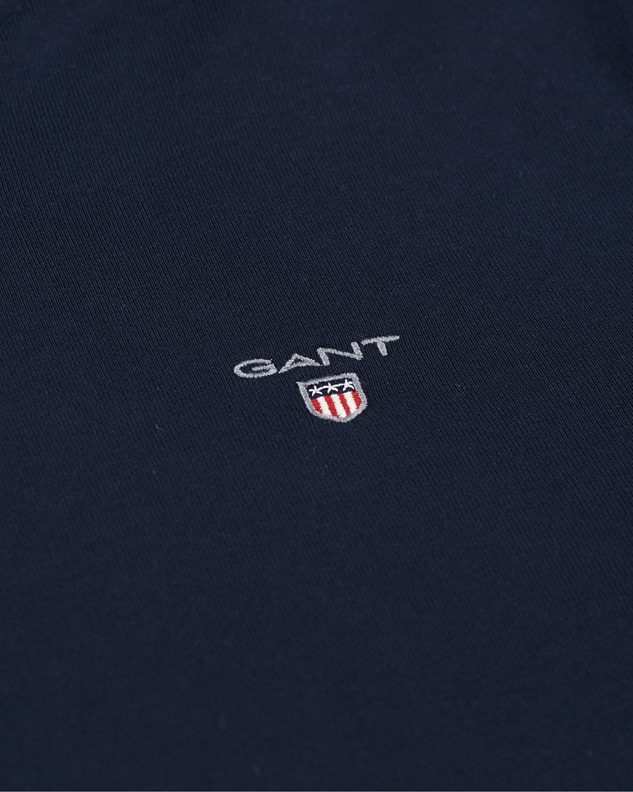 Herren | Pullover | Gant | Original Shield Logo Hoodie Evening Blue